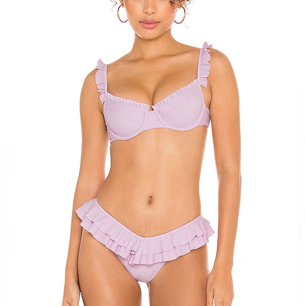 Tularosa Fabiana bikini set in Lilac